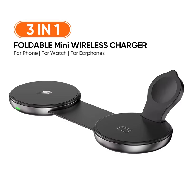 Eleos 3-in-1 Wireless Charging Station